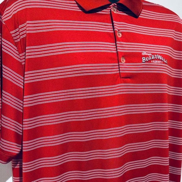 Nike DriFit Tour Performance XL Disney Boardwalk Resort Size XL Red - Picture 3 of 7